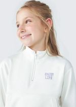 Blusão Infantil Menina Gola Alta