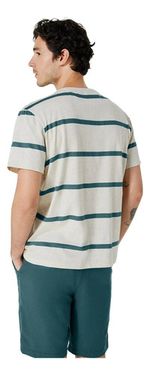 Camiseta Masculina Listrada Com Linho Bossa