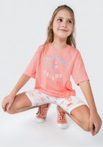 Conjunto Curto Infantil Menina Com Franzido Frontal