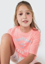 Conjunto Curto Infantil Menina Com Franzido Frontal