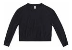 Blusa Feminina Em Plush Canelado De Poliéster