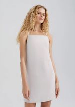 Vestido Curto Em Viscolinho
