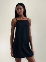 Vestido Curto Em Viscolinho