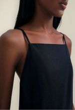 Vestido Curto Em Viscolinho