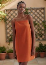 Vestido Curto Em Viscolinho