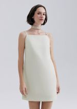 Vestido Curto Em Viscolinho