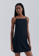Vestido Curto Em Viscolinho