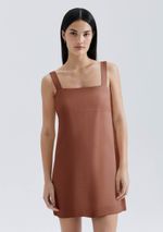 Vestido Curto Em Viscolinho Haqp
