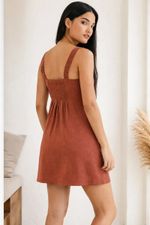Vestido Curto Em Viscolinho Haqp