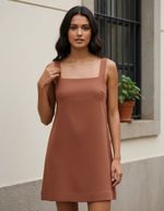 Vestido Curto Em Viscolinho Haqp