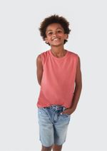 Bermuda Jeans Infantil Menino Reta