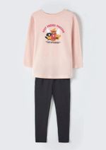Conjunto Infantil Menina Longo Estampado Toddler 