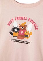 Conjunto Infantil Menina Longo Estampado Toddler 