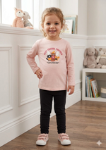 Conjunto Infantil Menina Longo Estampado Toddler 
