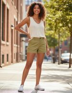 Shorts Feminino Básico Chino 