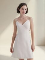 Vestido Curto Em Peach Touch