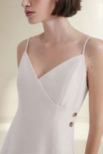 Vestido Curto Em Peach Touch