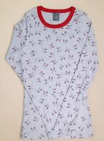 Blusa De Pijama Infantil Manga Longa Estampa Coelhinho
