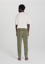 Calça Masculina Jogger Em Veludo Cotelê