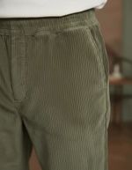 Calça Masculina Jogger Em Veludo Cotelê