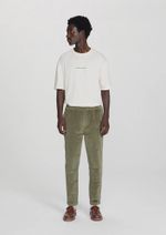 Calça Masculina Jogger Em Veludo Cotelê