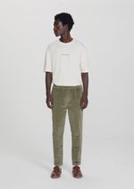 Calça Masculina Jogger Em Veludo Cotelê