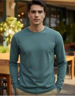 Camiseta Masculina Básica Em Algodão Super Cotton