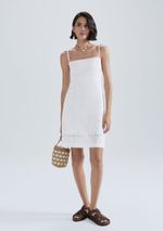 Vestido Curto Em Laise