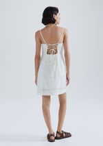 Vestido Curto Em Laise
