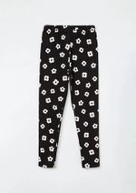 Conjunto Infantil Menina Blusa Branca E Calça Estampada