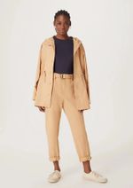 Blusa Manga Longa Feminina Em Malha De Algodão E Elastano