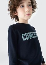 Blusão Infantil Menino Em Tricô Com Jacquard