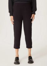 Calça Feminina Carrot Em Moletom Peluciado