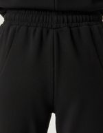 Calça Feminina Carrot Em Moletom Peluciado