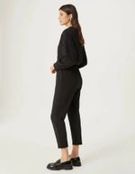 Calça Feminina Carrot Em Moletom Peluciado