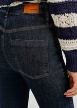 Calça Jeans Básica Feminina Cintura Média Ultra Stretch