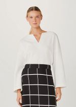 Blusa Feminina Em Malha Texturizada