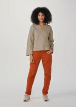 Blusa Feminina Em Malha Texturizada