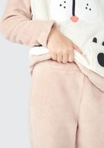Pijama Longo Infantil Unissex Em Fleece