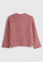 Cardigan Infantil Menina Em Tricô