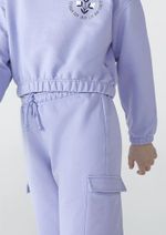 Conjunto Infantil Menina Longo Em Moletom Peluciado