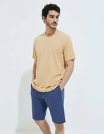 Camiseta Masculina Manga Curta Estonada