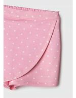 Conjunto Curto Infantil Menina Cropped E Shorts Transpassado