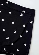 Conjunto Curto Infantil Menina Cropped E Shorts Transpassado