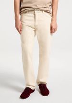 Calça Masculina Reta Em Sarja