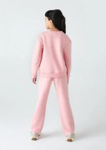 Conjunto Infantil Menina Longo Em Moletom Peluciado