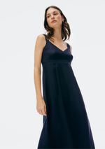 Vestido Midi Em Viscolinho