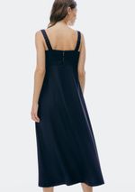 Vestido Midi Em Viscolinho