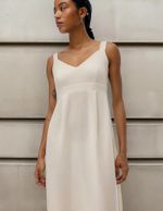 Vestido Midi Em Viscolinho