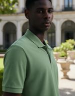 Camisa Polo Básica Masculina Regular Em Piquet